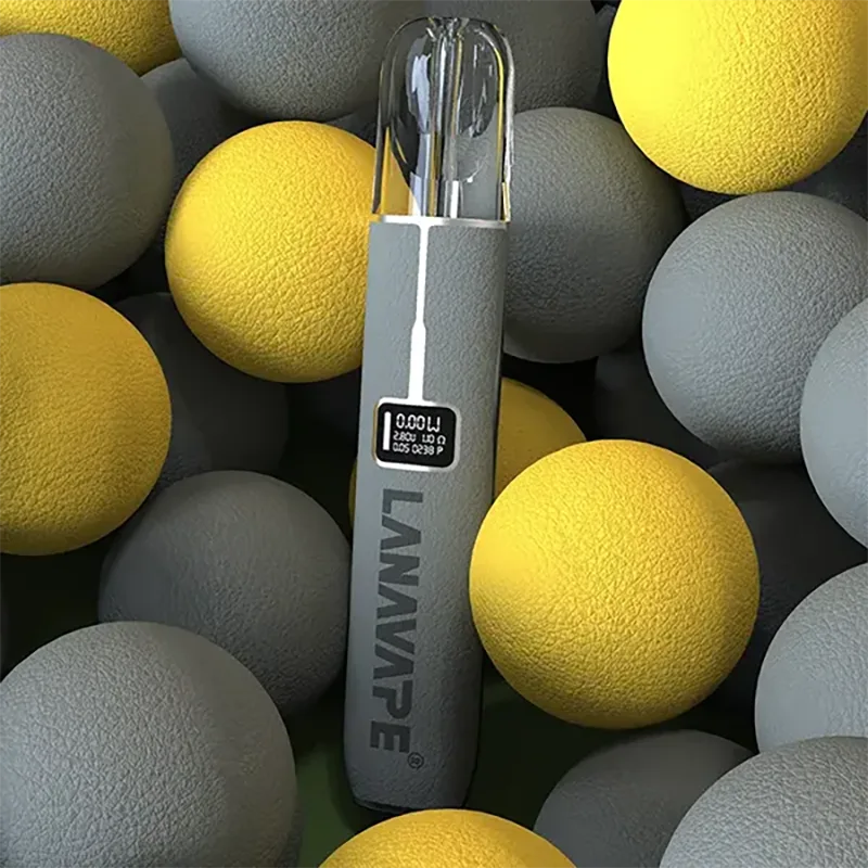 LANAVAPE 一代皮革換彈式主機 LANA 皮革系列電子煙主機 灰色