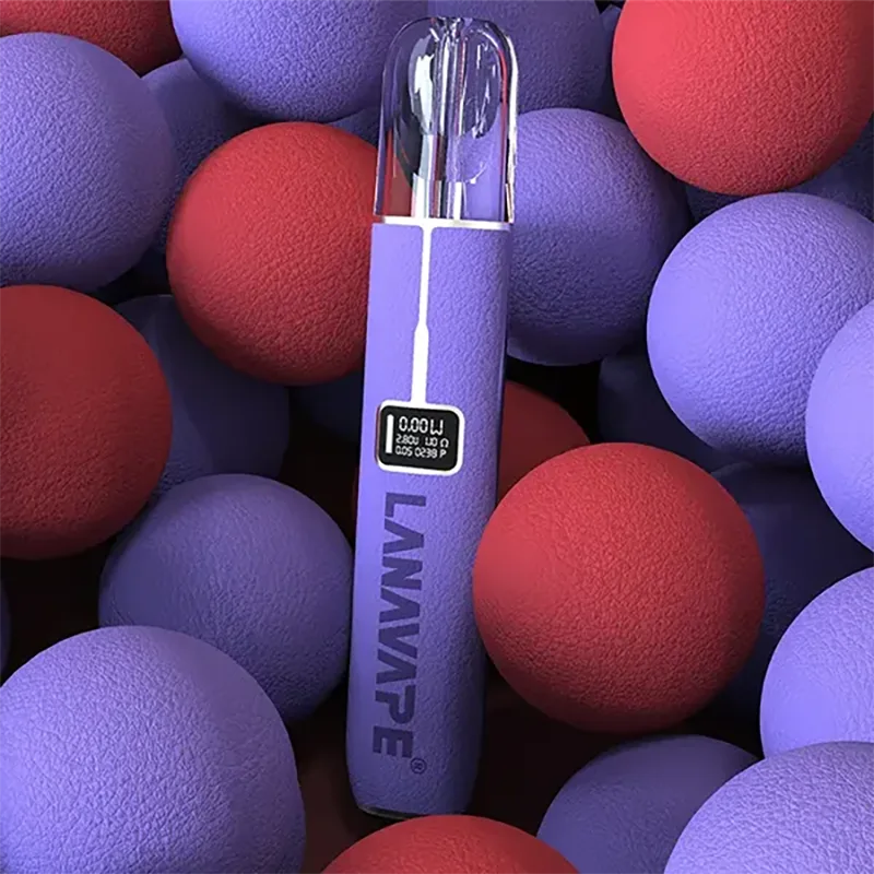 LANAVAPE 一代皮革換彈式主機 LANA 皮革系列電子煙主機 紫色