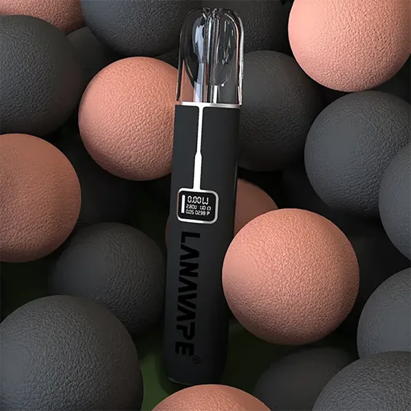 LANAVAPE 一代皮革換彈式主機 LANA 皮革系列電子煙主機 黑色