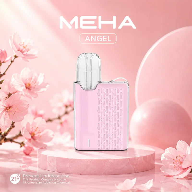 MEHA ANGEL 五代換彈式主機 MEHA 魅嗨 ANGEL 迷你方形主機 粉色