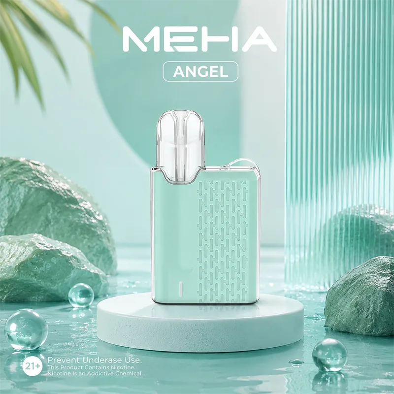 MEHA ANGEL 五代換彈式主機 MEHA 魅嗨 ANGEL 迷你方形主機 綠色