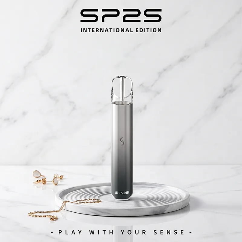 SP2S 思博瑞 PRO 發光換彈式主機 SP2S PRO 發光電子煙主機 鈦鋼黑