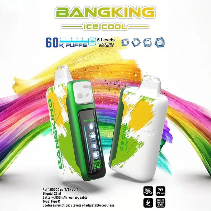 BANG KING 一次性電子煙|60000口 BANG KING 60000口一次性電子煙 夏日狂歡口味