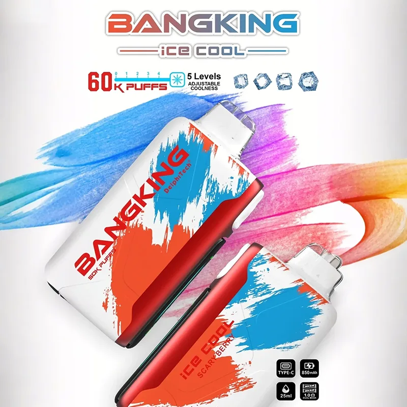 BANG KING 一次性電子煙|60000口 BANG KING 60000口一次性電子煙 恐怖漿果口味