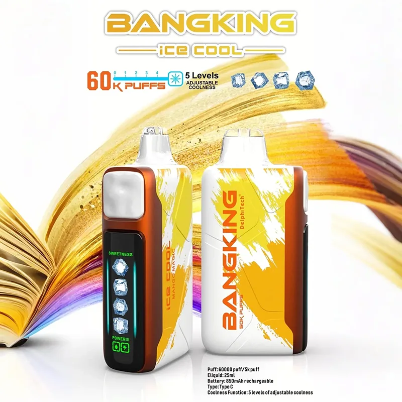 BANG KING 一次性電子煙|60000口 BANG KING 60000口一次性電子煙 芒果魔法口味
