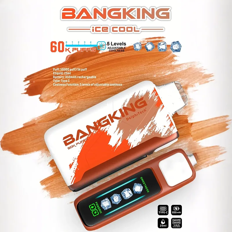 BANG KING 一次性電子煙|60000口 BANG KING 60000口一次性電子煙 虎血口味