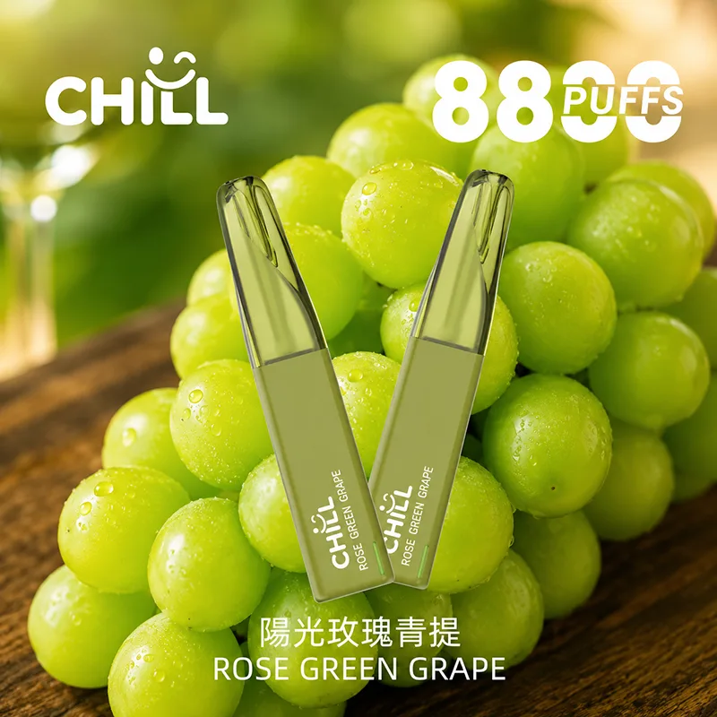 CHILL 鴨嘴獸 一次性電子煙|8800口 CHILL鴨嘴獸8800口一次性電子煙 陽光玫瑰青提口味