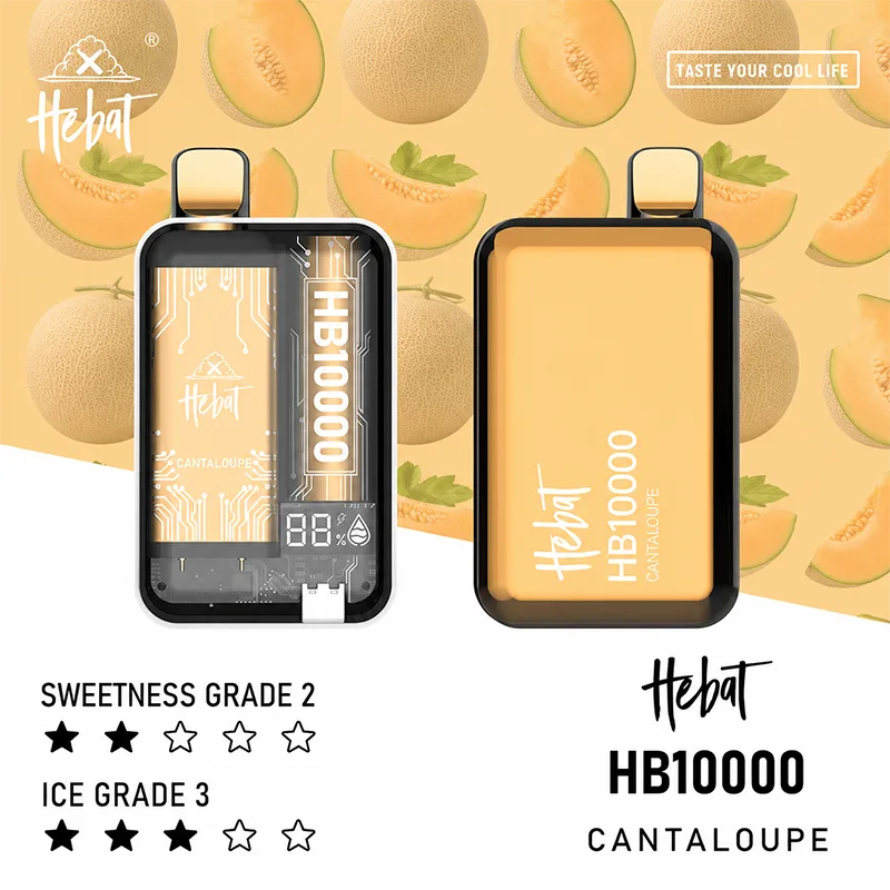HEBAT 喜貝 一次性電子煙|10000口 HEBAT喜貝10000口一次性電子煙 哈密瓜口味