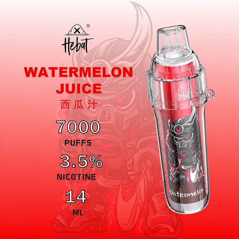 HEBAT 喜貝 一次性電子煙|7000口 HEBAT喜貝7000口一次性電子煙 西瓜汁口味