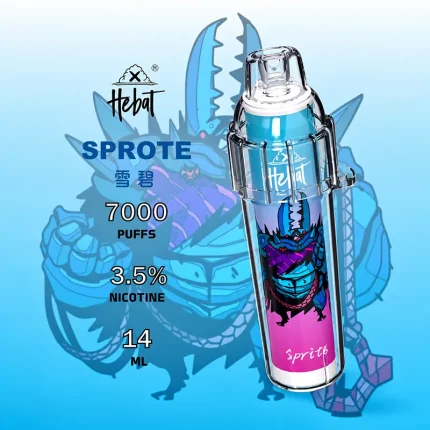 HEBAT喜貝7000口一次性電子煙 雪碧口味