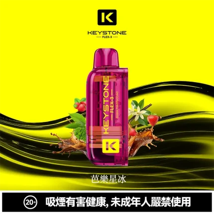 KEYSTONE 鑰石 FLEX-3 一次性電子煙 25000口 芭樂星冰口味