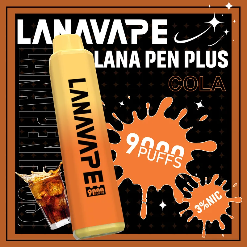 LANA PEN PLUS 一次性電子煙|9000口 LANA PEN PLUS 一次性電子煙 9000口 可樂口味