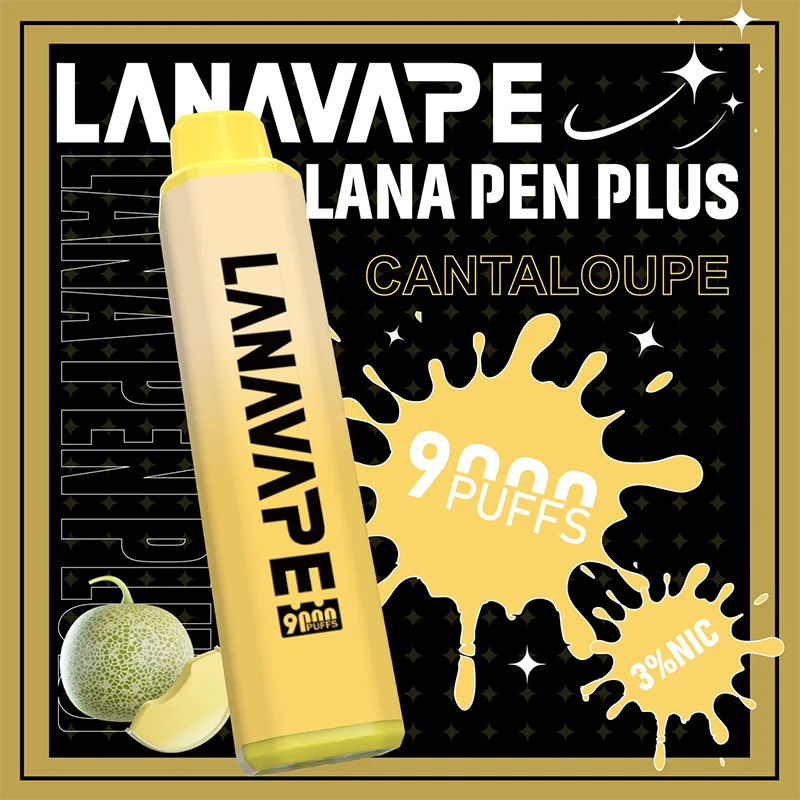 LANA PEN PLUS 一次性電子煙|9000口 LANA PEN PLUS 一次性電子煙 9000口 哈密瓜口味
