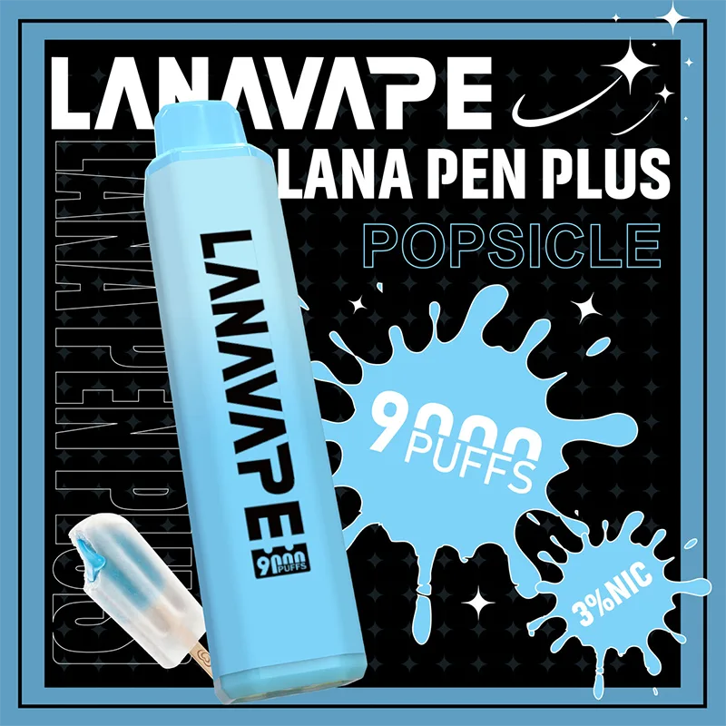 LANA PEN PLUS 一次性電子煙|9000口 LANA PEN PLUS 一次性電子煙 9000口 老冰棒口味