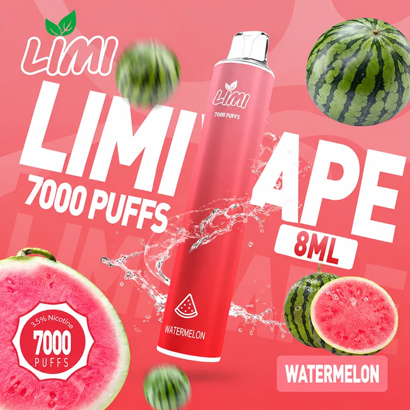 LIMI 一次性電子煙|7000口 LIMI 7000口一次性電子煙 冰爽西瓜口味