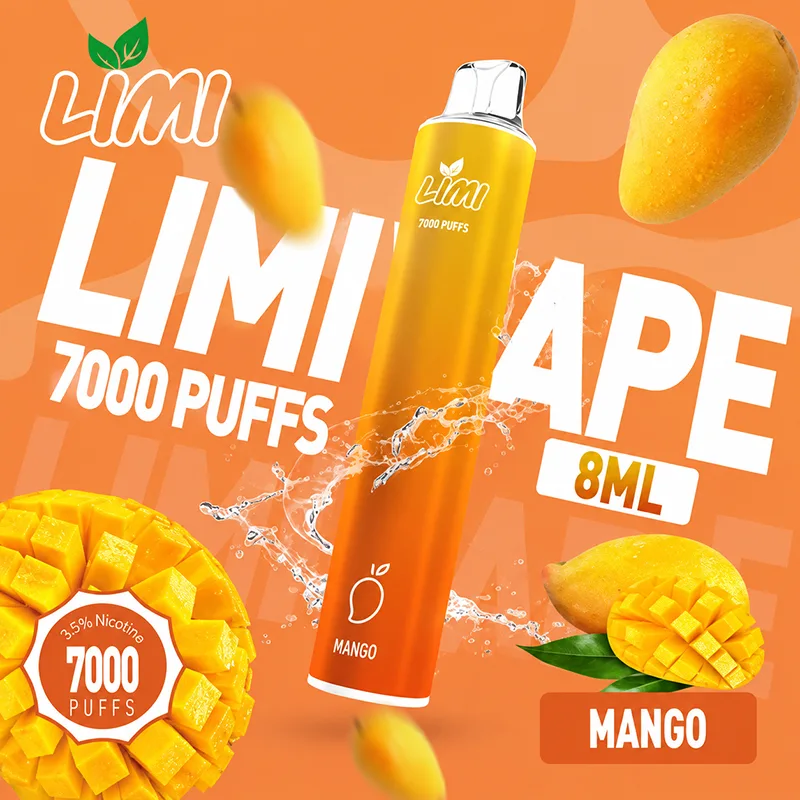 LIMI 一次性電子煙|7000口 LIMI 7000口一次性電子煙 多肉芒芒口味