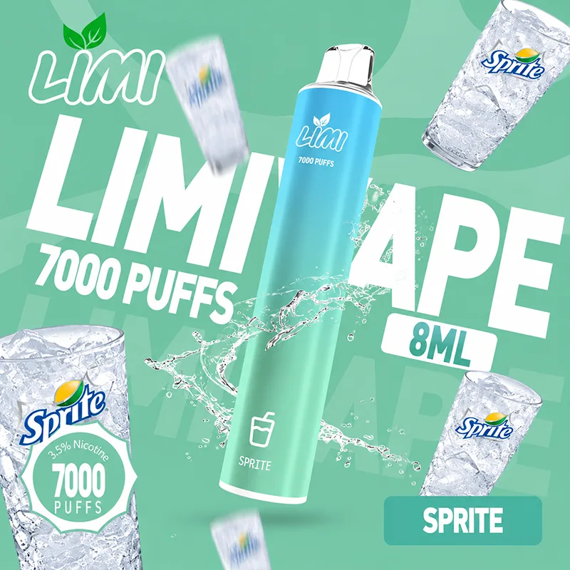 LIMI 一次性電子煙|7000口 LIMI 7000口一次性電子煙 激爽雪碧口味