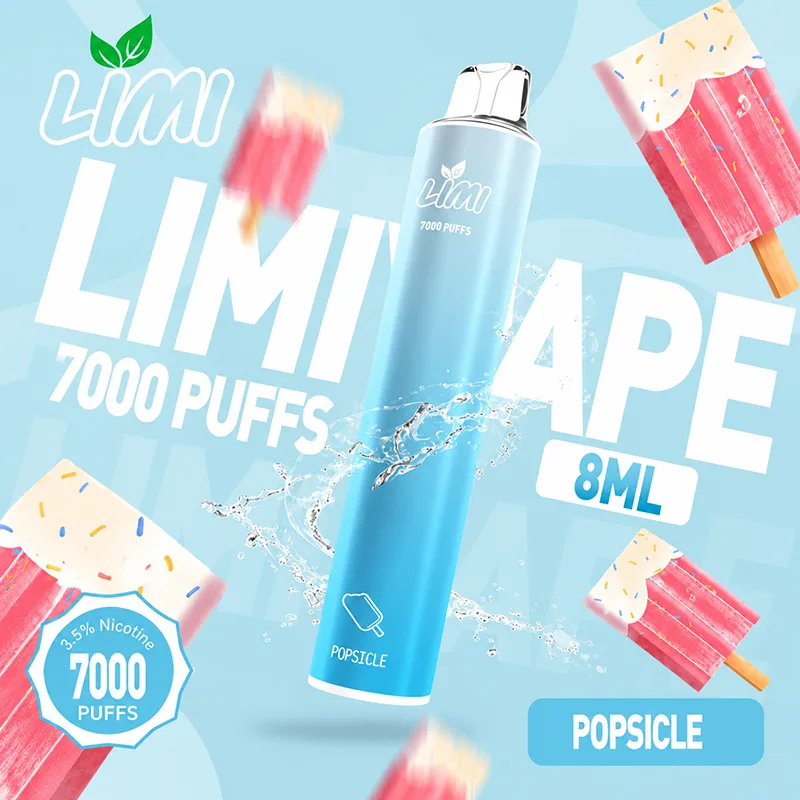 LIMI 一次性電子煙|7000口 LIMI 7000口一次性電子煙 老冰棍口味