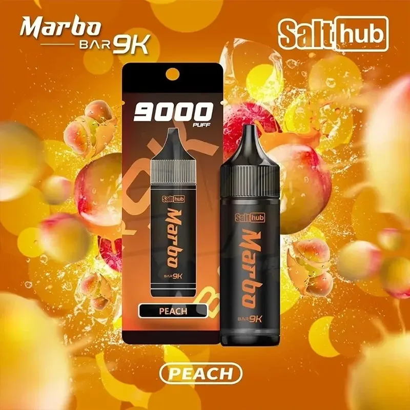SALTHUB MARBO BAR 一次性電子煙|9000口 MARBO BAR 9000口一次性電子煙 桃子口味