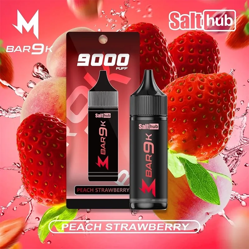 SALTHUB MARBO BAR 一次性電子煙|9000口 MARBO BAR 9000口一次性電子煙 桃子草莓口味