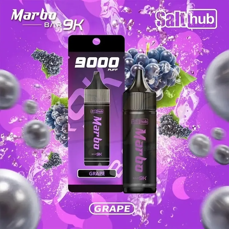 SALTHUB MARBO BAR 一次性電子煙|9000口 MARBO BAR 9000口一次性電子煙 葡萄口味