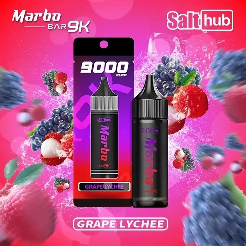 SALTHUB MARBO BAR 一次性電子煙|9000口 MARBO BAR 9000口一次性電子煙 葡萄荔枝口味