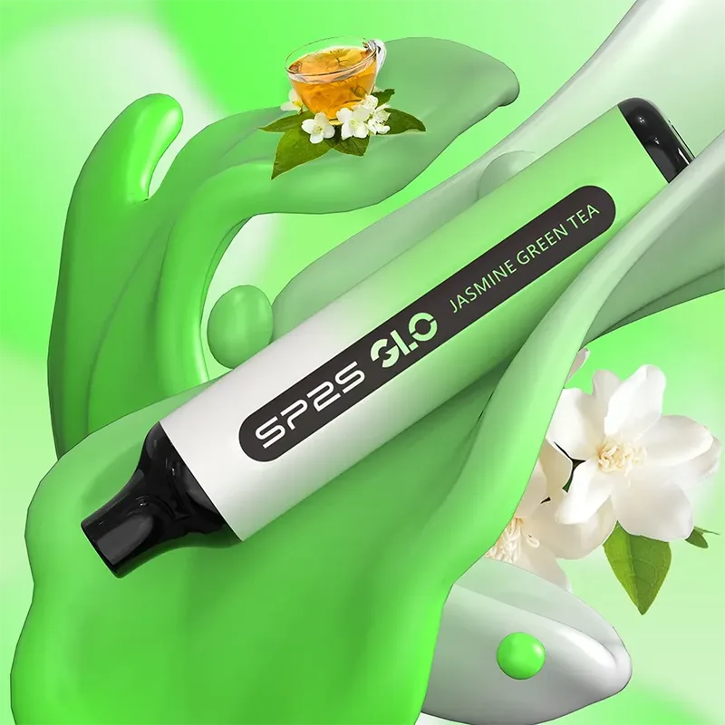【買五送一】SP2S GLO 一次性電子煙|7000口 一次性電子煙 SP2S GLO 7000口 茉莉綠茶口味