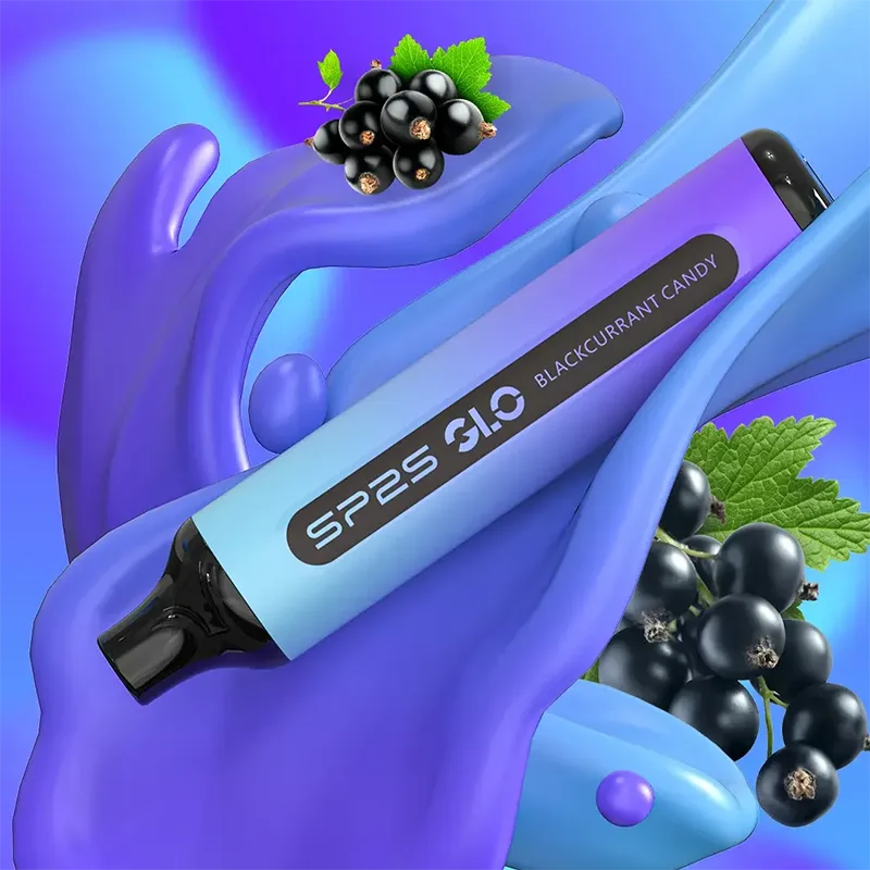 【買五送一】SP2S GLO 一次性電子煙|7000口 一次性電子煙 SP2S GLO 7000口 黑加侖糖果口味